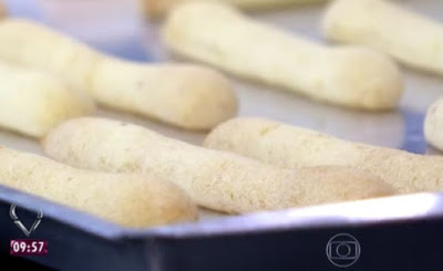 Receita de biscoito de polvilho de batata doce (Mais Você)