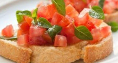 Receita de brusqueta (bruschetta) italiana