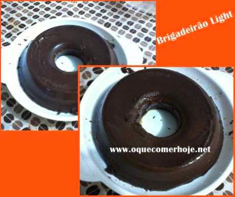 Brigadeirão Receita Light e fácil