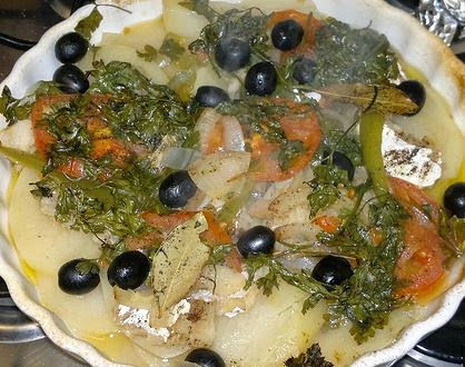 Receita de Bacalhau no forno fácil