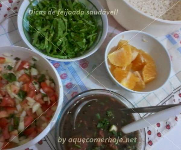 Dicas para uma feijoada saudável e 'digestiva' /foto:OQueComerHoje?