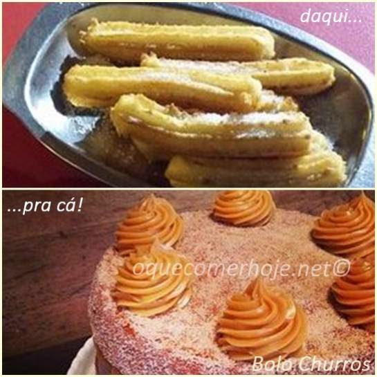 Bolo de Churros Receita