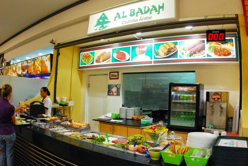 Al Badah Vale Sul shopping - Degustação