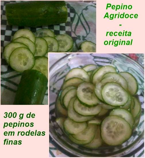 Pepino agridoce receita original japonesa