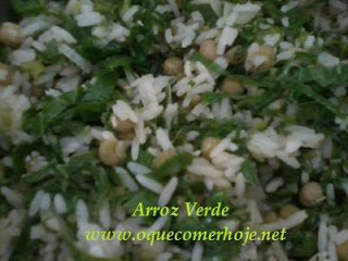 Arroz Verde do OQueComerHoje?