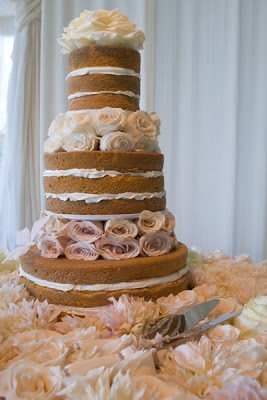 Naked Cake - Fotos de bolos sem cobertura