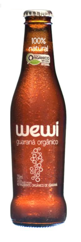 Refrigerante orgânico: guaraná Wewi