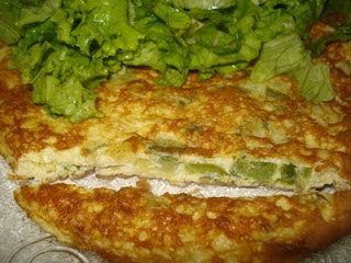 Omelete de abobrinha