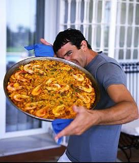 paella do antonio banderas, receita