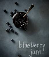 Geleia de blueberry receita